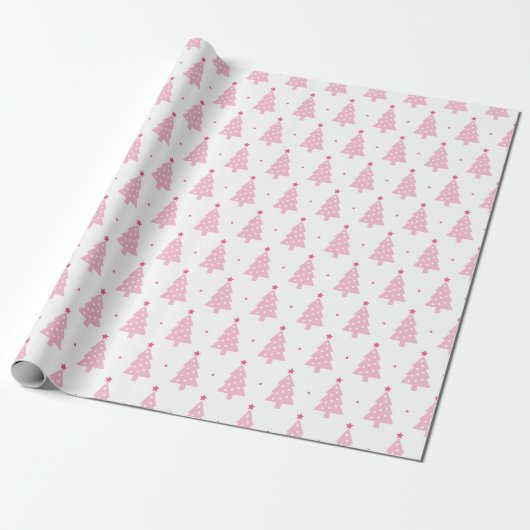 Feestelijke Ho Ho Ho Kerst Wrapping Paper Cadeaupapier (Uitgerold)