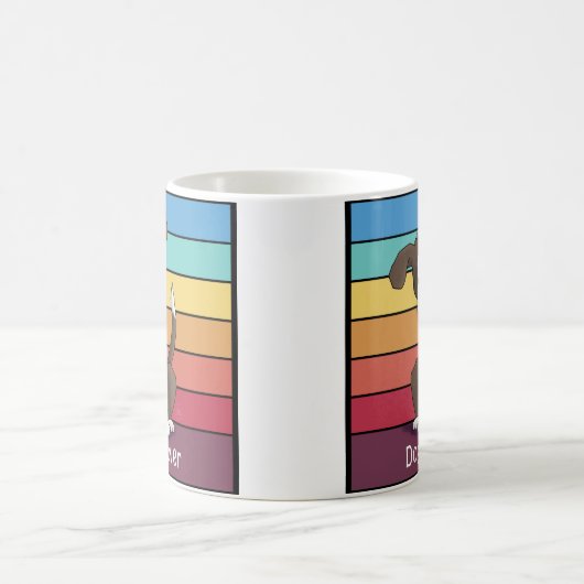 Feestelijke Hondenliefhebber Koffie Mok (Center)