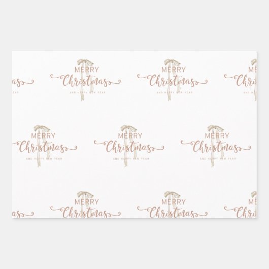 Feestelijke Hot Cocoa Mok 3-Pack Kerstcadeau Wrap Inpakpapier Vel (Voorkant 3)