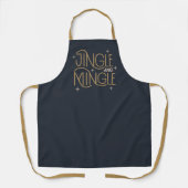 Feestelijke Jingle en Mingle Holiday Design Schort (Voorkant)