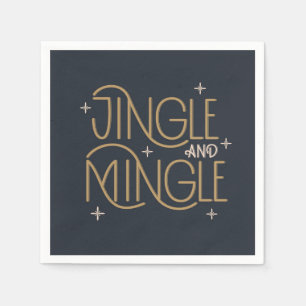 Feestelijke Jingle en Mingle Holiday Design Servet