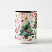 FEESTELIJKE JOY KERSTMIS KOFFIE MOK (Center)