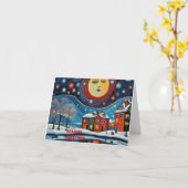 Feestelijke Kaart 113 (Gele Bloem)