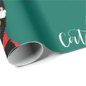 Feestelijke katachtigen cadeaupapier (Rol Hoek)