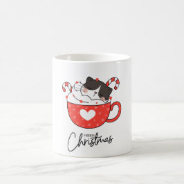 Feestelijke Kattenkoffie Mok: Perfect voor Vakanti Koffiemok
