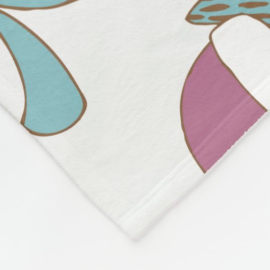 Feestelijke kerst: achtergrond fleece deken (Hoek)