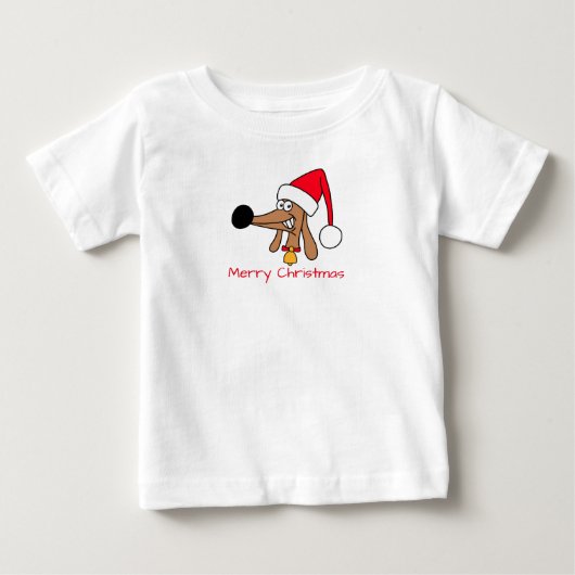 Feestelijke Kerst Doxerhond (Voorkant)