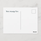 Feestelijke Kerst Engel toevoegen bericht Briefkaart (Achterkant)