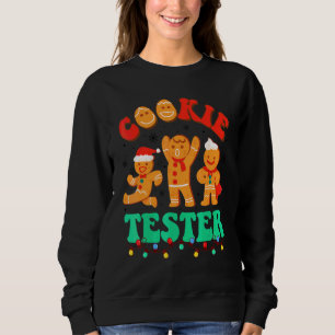Feestelijke Kerst Koek Tester Xmas Gemberkoek Te Trui