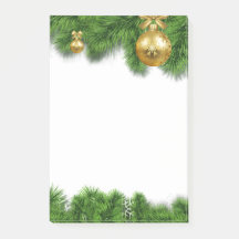 Feestelijke Kerst Krans Krans Post-It Notes