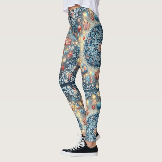 feestelijke kerst leggings (Links)