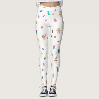 Feestelijke Kerst Leggings Broek voor Vrouwen