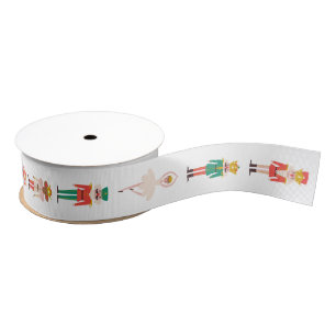 Feestelijke Kerst Notenkraker Ballerina Grosgrain Lint