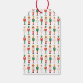 Feestelijke kerst Notenkraker Kerstmis Cadeaulabel (Achterkant)