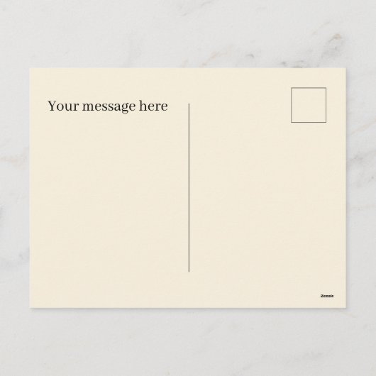 Feestelijke Kerst peperkoek bedrijf voeg bericht t Feestdagenkaart (Achterkant)