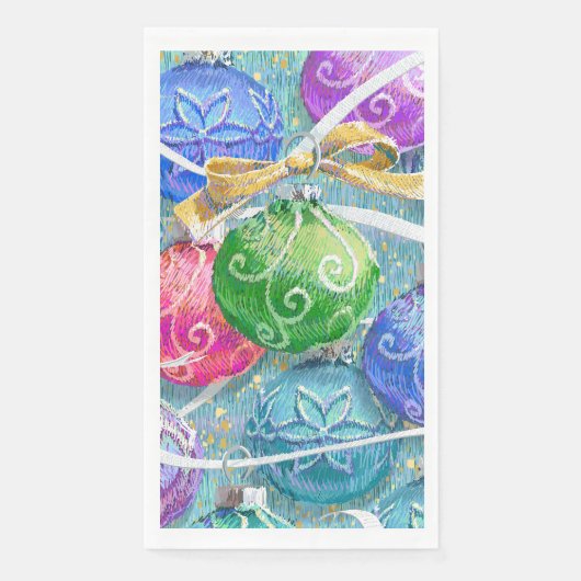 feestelijke kerst servet (Voorkant)