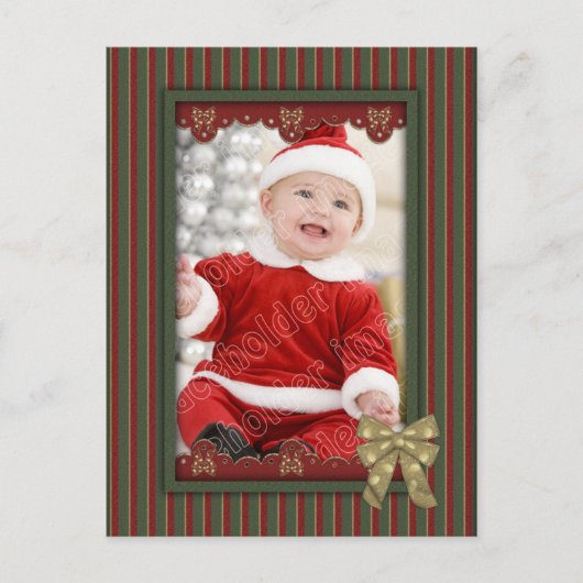 Feestelijke Kerst Sjabloon (Voorkant)