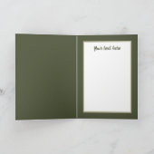 Feestelijke Kerst waterverf sneeuwman Kaart (Binnen)