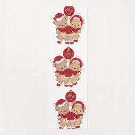 Feestelijke Kerst Yoga Mat Design
