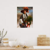 feestelijke kerstavond poster (Keuken)