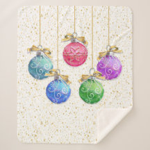 Feestelijke kerstballen & Confetti