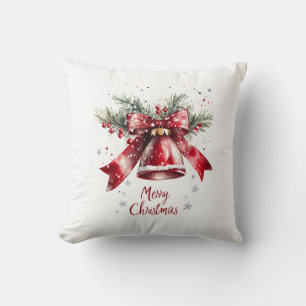 Feestelijke kerstbel Sierkussen