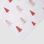 feestelijke kerstbomen tissuepapier (Detail)