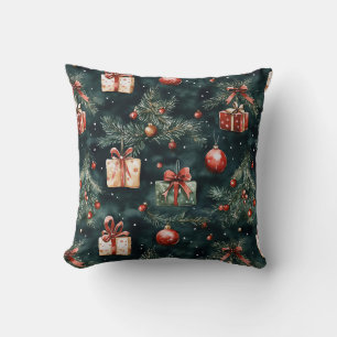Feestelijke kerstboom Ornamenten en geschenken Pat Kussen