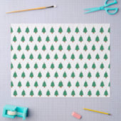 feestelijke kerstboom tissuepapier (Craft)