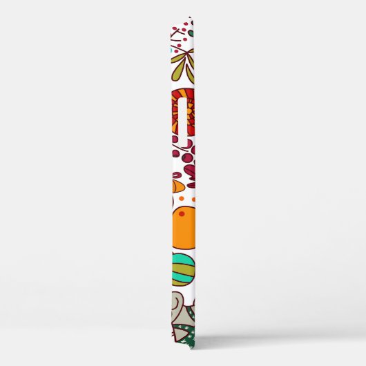 Feestelijke kerstelementen Naadloos ontwerp Case-Mate iPhone Case (Achterkant / Rechts)