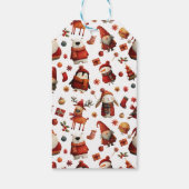 Feestelijke Kerstfeest Kinderen Verjaardagsfeest D Cadeaulabel (Achterkant)