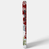 feestelijke kerstfeestdag Case-Mate iPhone case (Achterkant / Links)