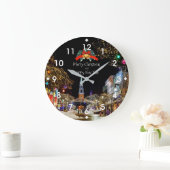 feestelijke kerstfeestdag grote klok (Huis)