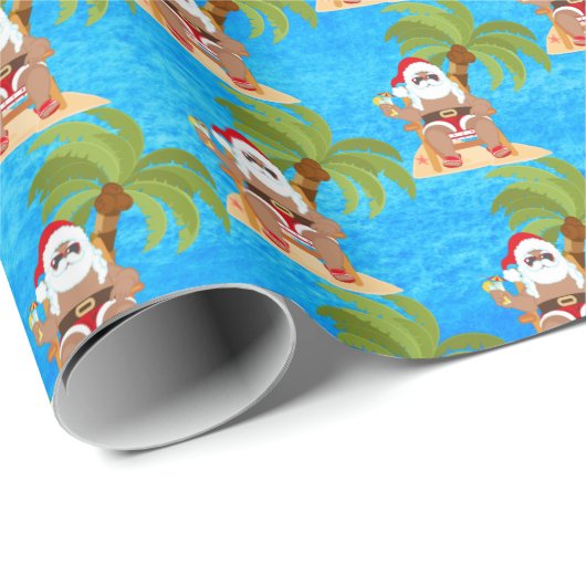 feestelijke kerstfeestkerstfeestdag cadeaupapier (Rol Hoek)