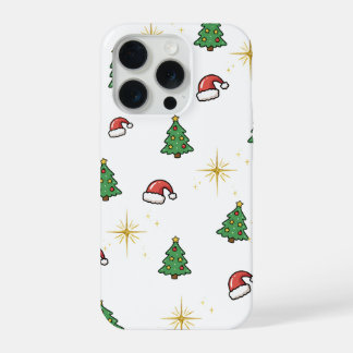 Feestelijke Kersthoes voor Telefoon iPhone 15 Pro Hoesje