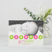 feestelijke kerstkaart (Staand voorkant)