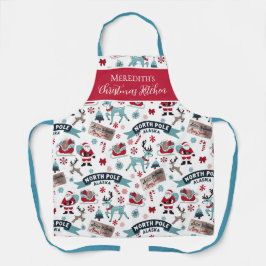 Feestelijke Kerstkeuken – Noordpoolvakantie Schort