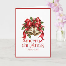 Feestelijke Kerstklokken Custom Foto