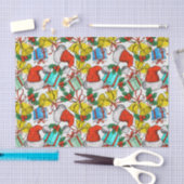 Feestelijke kerstklokken Petten en geschenken Tissuepapier (Craft)