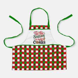 Feestelijke Kerstkoekjes Bakken Seizoen Schort