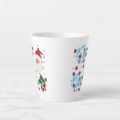 Feestelijke kerstkoffie mok met vakantievibes (Voorkant)