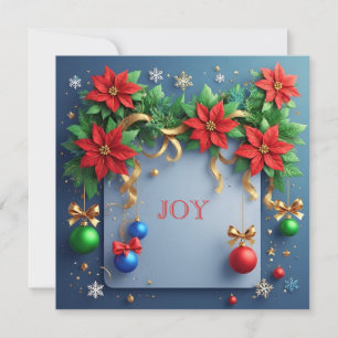 Feestelijke Kerstkrans 🎄✨Rode Poinsettia Botanisc