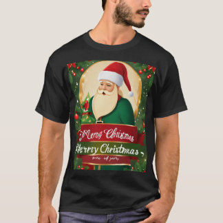 Feestelijke Kerstman T-shirt