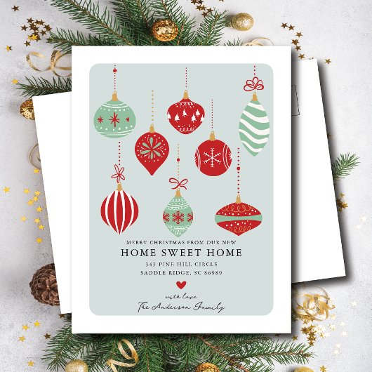 Feestelijke Kerstmis Bewegende aankondiging