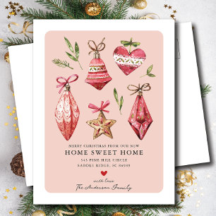 Feestelijke Kerstmis Bewegende aankondiging