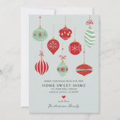 Feestelijke Kerstmis Bewegende aankondiging (Voorkant)