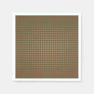 feestelijke kerstpannen servet