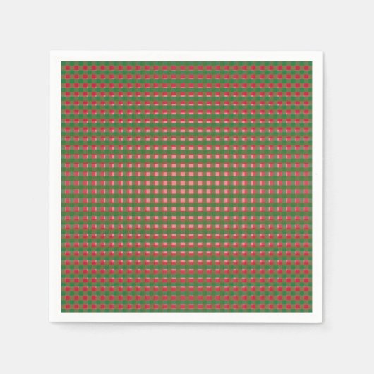 feestelijke kerstpannen servet (Voorkant)