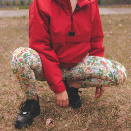 Feestelijke kerstpyjamabroek leggings