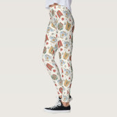 Feestelijke Kersttruien en Petten Patroon Leggings (Links)